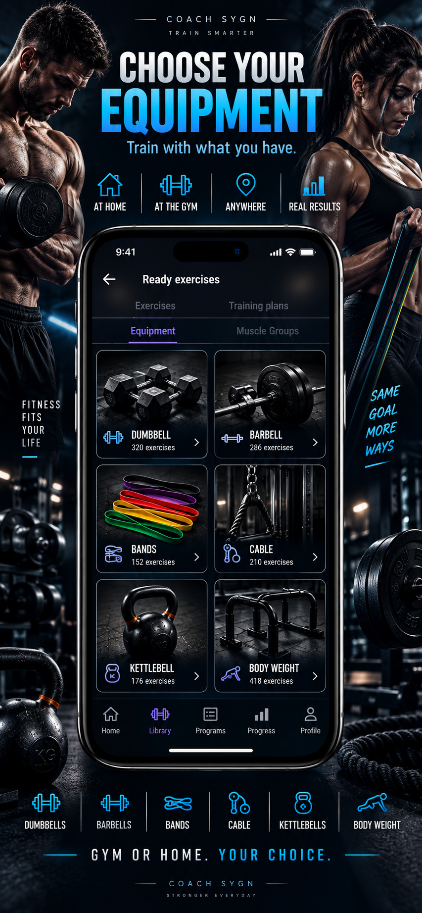 Coach Sygn Equipment Library